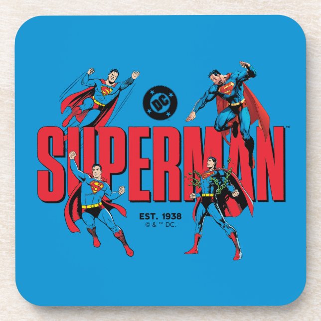 Posavasos Leyendas de Superman para Siempre Gráfico (Frente)