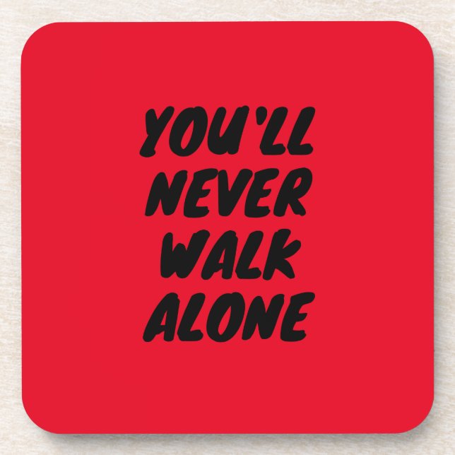 Posavasos LFC - Nunca caminarás sola en las montañas (Frente)