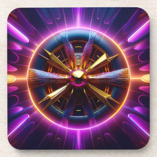 Posavasos Liapunov Fractal Mucha Manipulación