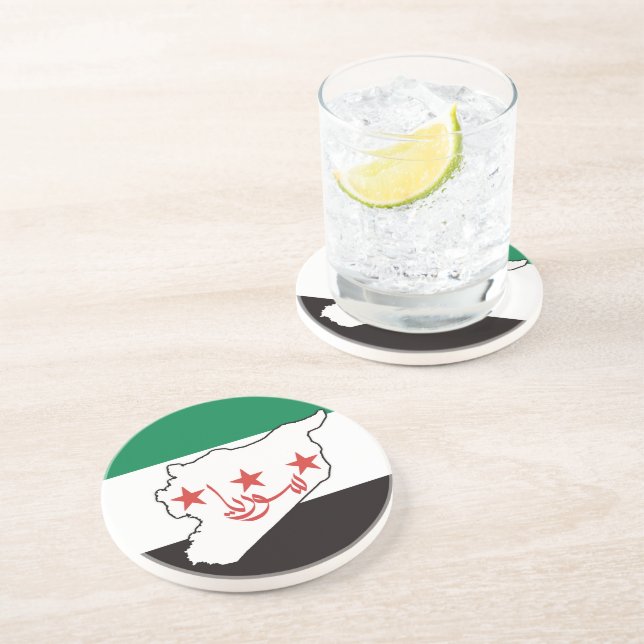 Posavasos Liberen a Siria س al Secretario General ح al Secre (Lado)