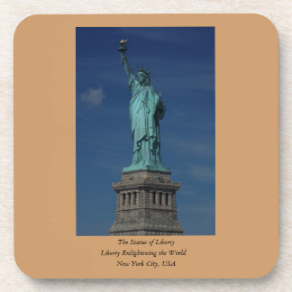 Posavasos Libertad iluminando el mundo - Estatua de la liber