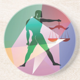 Posavasos libra abstracta