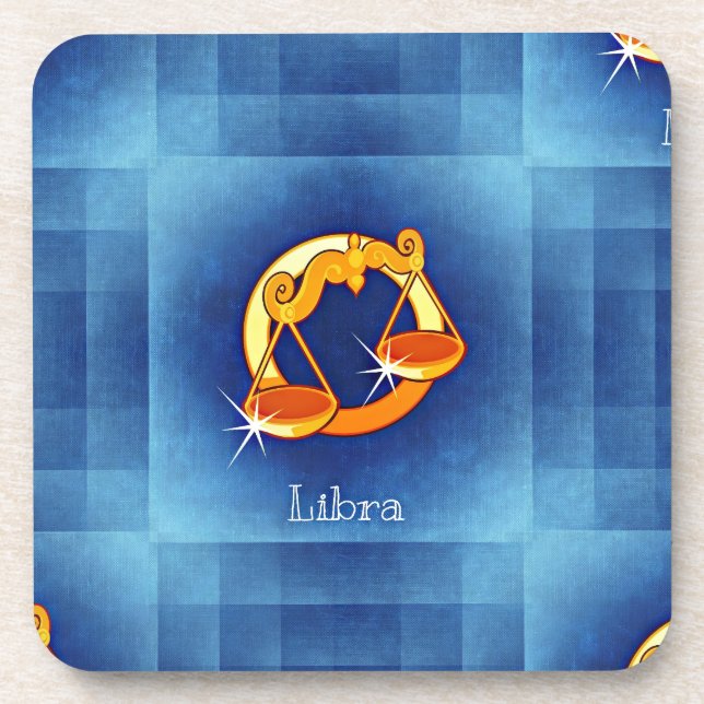 Posavasos libra horoscope (Frente)