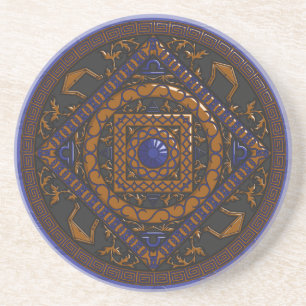 Posavasos Libra Mandala Coaster