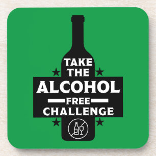 Posavasos Libre De Alcohol Y Sobrio