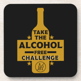 Posavasos Libre De Alcohol Y Sobrio