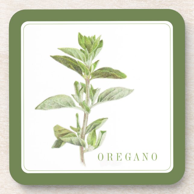 Posavasos LIBRE OREGANO Duros Ataques Plásticos (+texto) Ver (Frente)