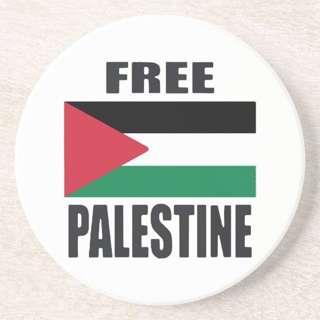 Posavasos Libre Palestina (Frente)
