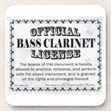 Licencia Bass Clarinet