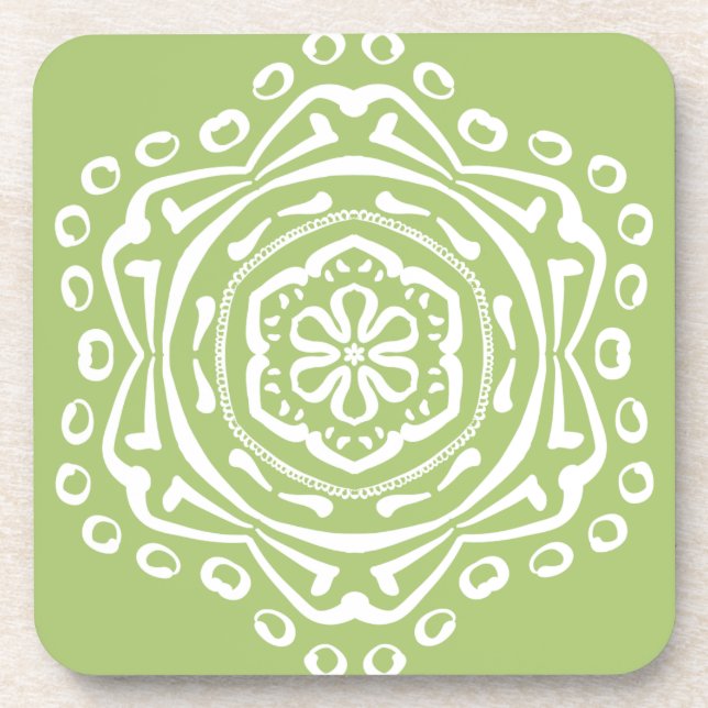 Posavasos Lichen Mandala (Frente)