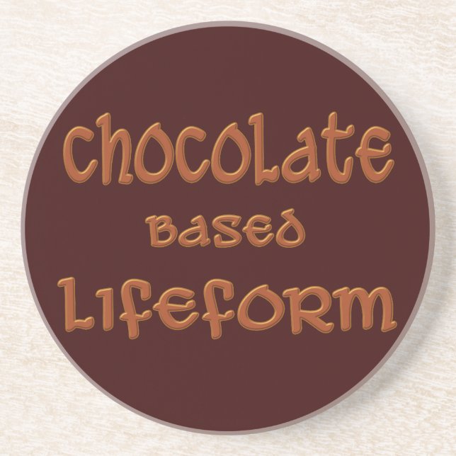 Posavasos Lifeforme A Base De Chocolate (Frente)