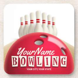 Posavasos Liga Retro de Bolas Personalizadas Lanes Lanes