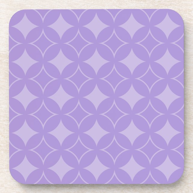 Posavasos Lilac shippo pattern (Frente)