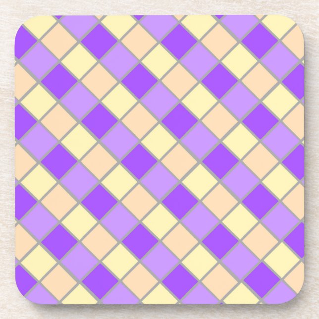Posavasos Lilac y Peach (Frente)