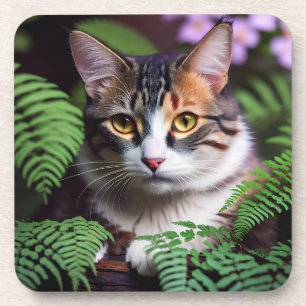 Posavasos Lilah el Tortoiseshell: un gato bello