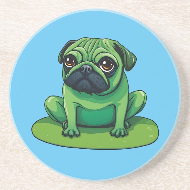 Posavasos Lili Pug (Frente)