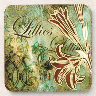 Posavasos Lillies