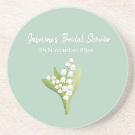 Posavasos Lily Of The Valley Bouquet Bridal Shower