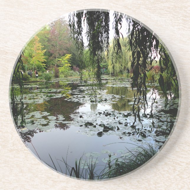 Posavasos Lily Pond de Monet, Giverny, Francia (Frente)