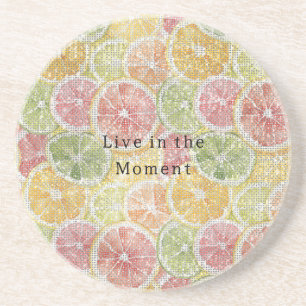 Posavasos Lima Limón Naranja Toronja Fruta Destello