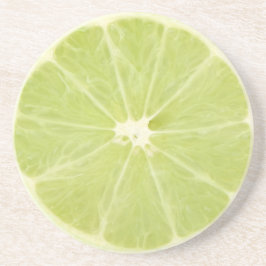 Posavasos Lime Fruit Fresco Slice