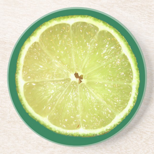 Posavasos Lime Slice Coaster (Frente)