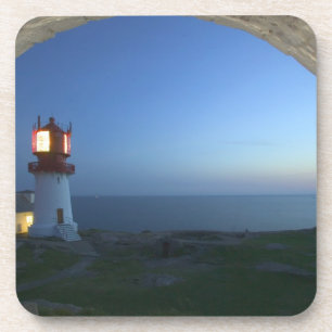 Posavasos lindesnes fyr, el punto más meridional de noruega