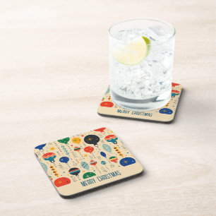 Posavasos Lindo y encantador patrón ornamental tradicional R