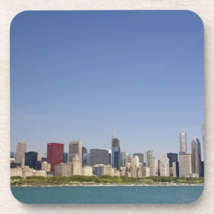 Posavasos Línea aérea de Chicago, Illinois, EE.UU.