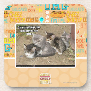 Posavasos Línea Conga de Caturday