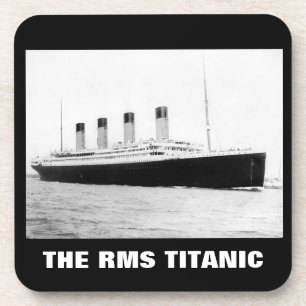 Posavasos Línea de pasajeros Titanic RMS