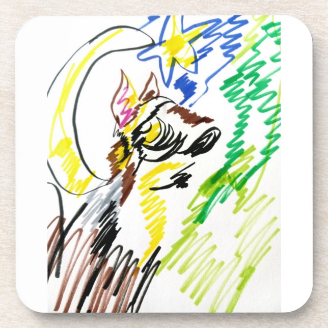 Posavasos Línea Wolf en otoño (Frente)