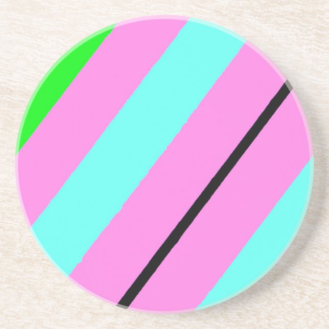 Posavasos Líneas de color (Frente)