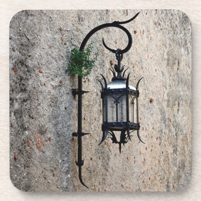 Posavasos Linterna de castillo decorativa (Frente)