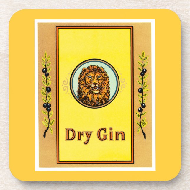 Posavasos Lion Dry Gin (Frente)