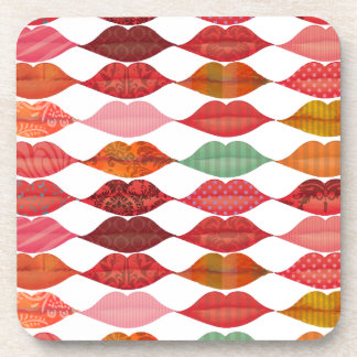 Posavasos Lips Sra Hipster Vintage Retro Bride
