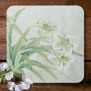 Posavasos Lirio blanco