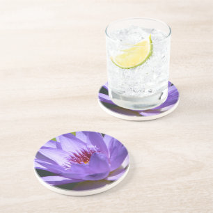 Posavasos Lirio de agua morada