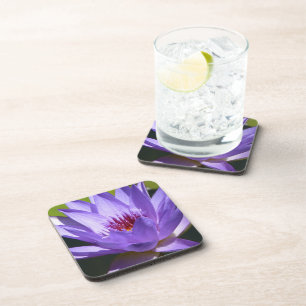Posavasos Lirio de agua morada