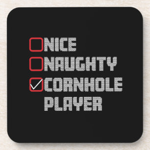 Posavasos Lista de jugadores de Cornhole agradables y travie