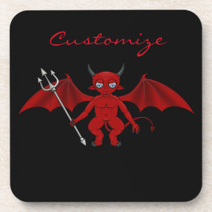 Posavasos Little Red Devil Thunder_Cove