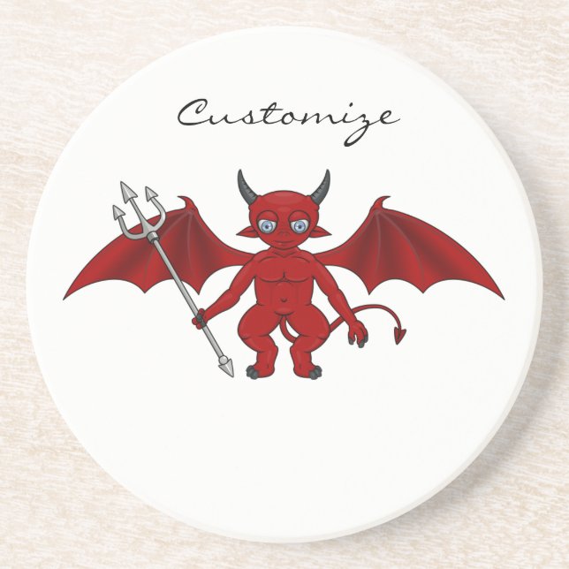 Posavasos Little Red Devil Thunder_Cove (Frente)