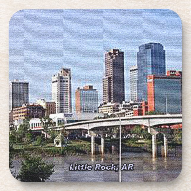 Posavasos Little Rock, Arkansas (Frente)