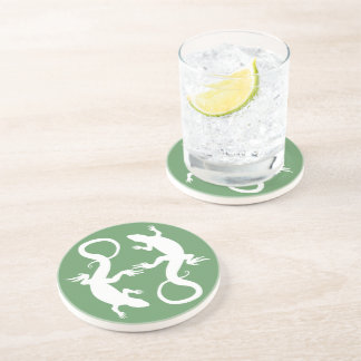 Posavasos Lizard Coasters Reptiles Art Decor Lizard Regalos