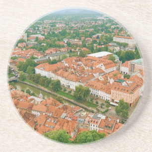 Posavasos Ljubljana desde arriba