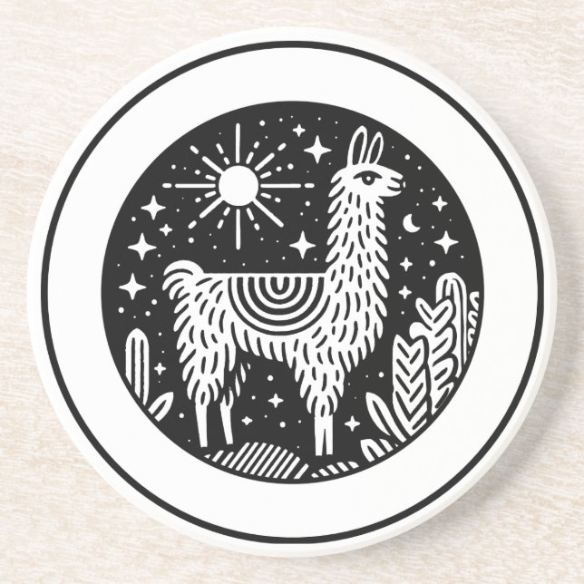 Posavasos Llama (Frente)