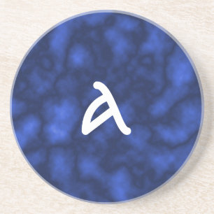 Posavasos Llama azul