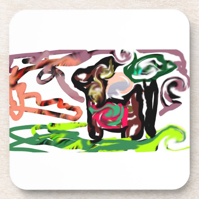 Posavasos Llama Lazy (Frente)