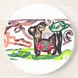 Posavasos Llama Lazy