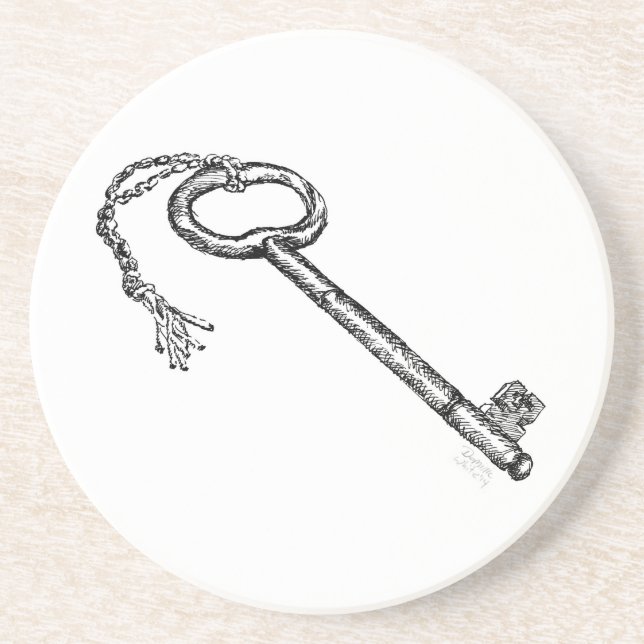 Posavasos Llave Antigua (Frente)